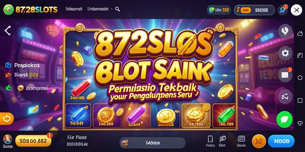 Screenshot gameplay 8728SLOTS yang menarik dan menghibur.
