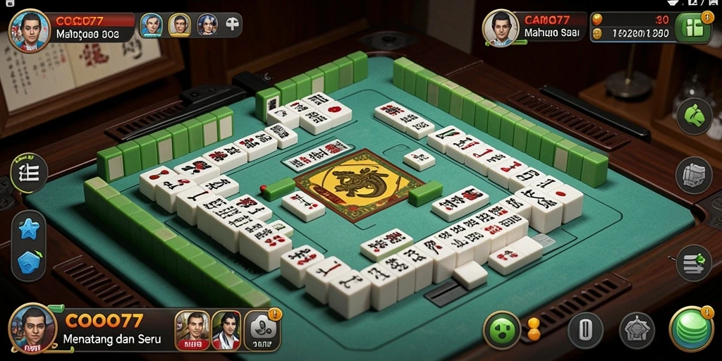 Gameplay COO77 yang menarik dengan tampilan grafis Mahjong yang memukau.