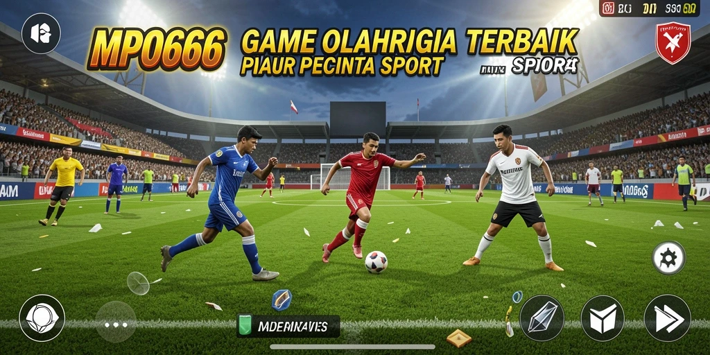 Tampilan menarik dari gameplay olahraga dalam MPO666.
