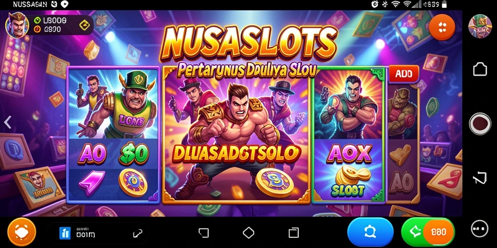 Tampilan gameplay Fighting yang mendebarkan di NUSASLOTS.