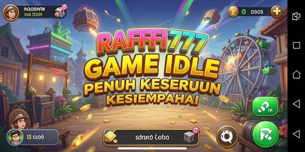 Tampilan gameplay RAFFI777 yang menegangkan dan mengasyikkan.