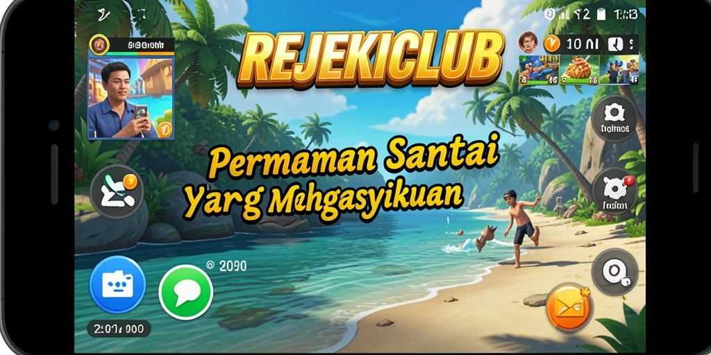 Tangkapan layar gameplay REJEKICLUB yang menghibur dan interaktif.