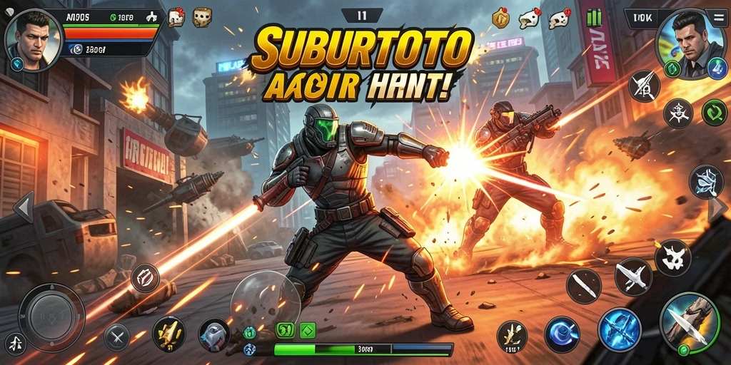 Tampilan menegangkan dari aksi gameplay SUBURTOTO.